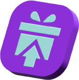 3D gift icon