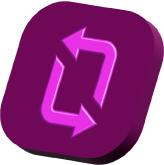 3D re-use icon