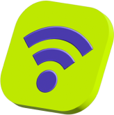 3D wifi icon